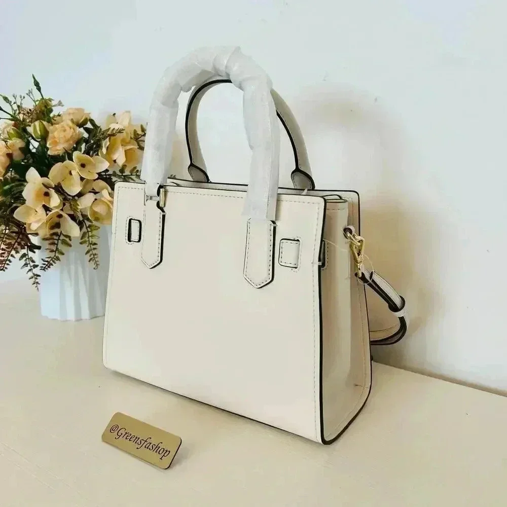 Michael Kors Purse Hamilton Satchel Crossbody Golden Rod Multi - Picture 3 of 9